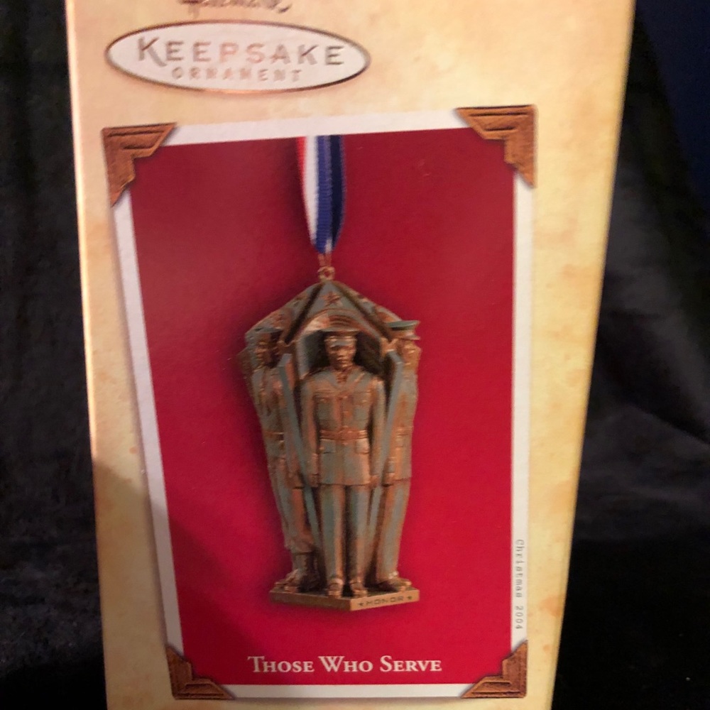 2004 Hallmark Keepsake Ornament “Those Who Serve”